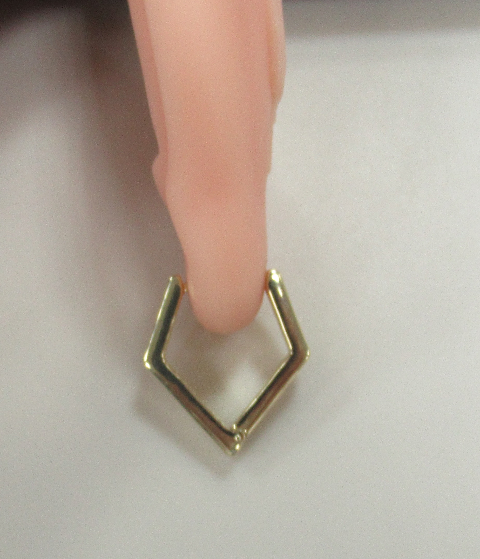 Серьги из желтого золота
